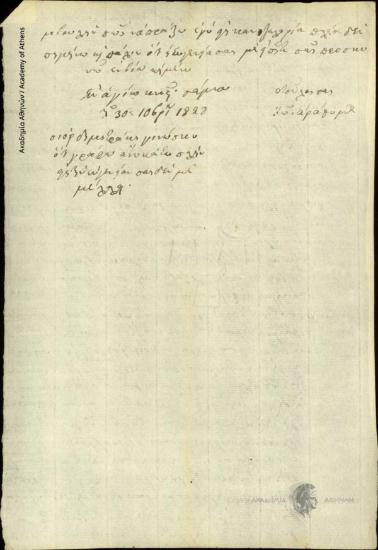 Ioannis Arathymos to Dimitrios K. Chatzopoulos