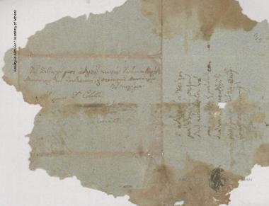 Konstantinos Metaxas to Ioannis Kolettis