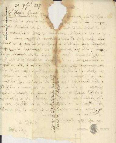 Ioannis Lekatis to Ioannis Kolettis