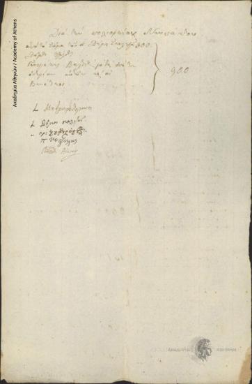 Ονομαστικός κατάλογος προτεινόμενων στρατιωτών για την κάλυψη διαφόρων θέσων