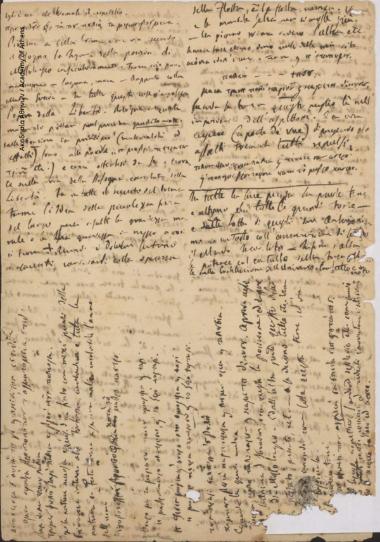 Ελεύθεροι Πολιορκημένοι, Σχεδίασμα Β'.