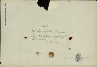 Μαυρακάκης προς Δημήτριο Χατζίσκο