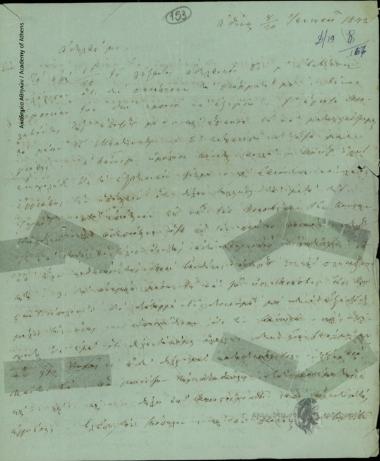 Alexandros Mavrokordatos to Ioannis Kolettis
