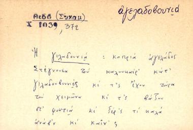 γιλαδουνιά - αγελαδοβουνιά