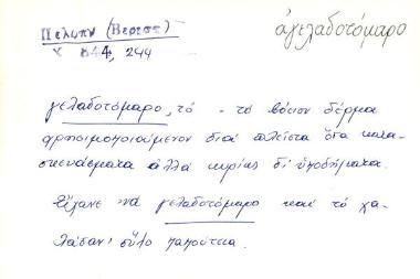 γελαδοτόμαρο - αγελαδοτόμαρο