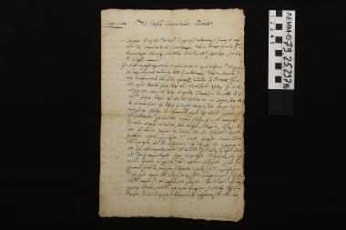 Δικαστικό έγγραφο - καταγεγραμμένη κατάθεση του Τριαντάφυλλου Ιωάννου (ή Ιωάννη) στο Επαρχ. Ειρηνοδικείο Σκοπέλου, 1835