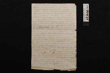 Χειρόγραφο - έγγραφο με σημειώσεις του Ε. Σάκκη  αναφορικά με την λειτουργία Νηπιαγωγείου στην Αγία Μαρίνα, Βέροιας