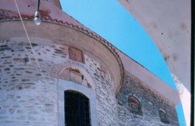 Μονή Αγίας Αναστασίας, ν. Θεσσαλονίκης (καθολικό, βορειοανατολική όψη)