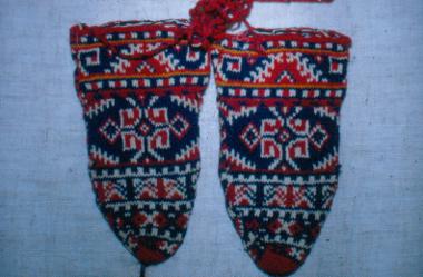 Knitted stocking (Sarakatsani, Thrace)