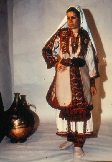 Γυναικεία φορεσιά (τουριστική), Ανταρτικό Φλώρινας