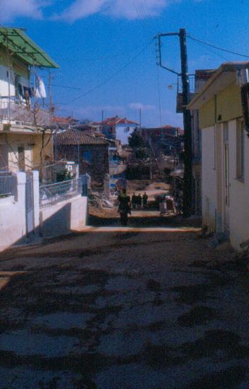The village of Sohos Thessaloniki, 1980