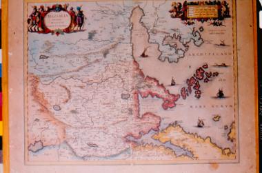 Map of Thessaly, 1630