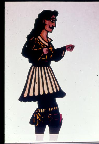 Figure of Karagiozis Shadow Theatre