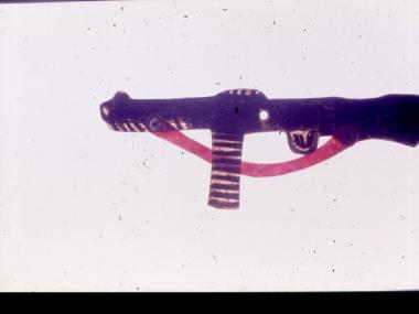 Φιγούρα αντικειμένου για το Θέατρο Σκιών (Καραγκιόζη) από τη συλλογή του ΛΕΜΜ-Θ.