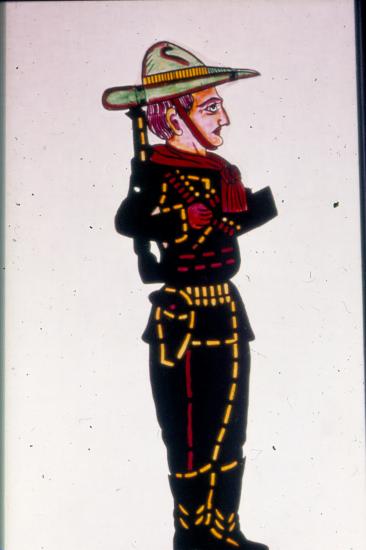 Φιγούρα Θεάτρου Σκιών (Καραγκιόζη) από τη συλλογή του ΛΕΜΜ-Θ.