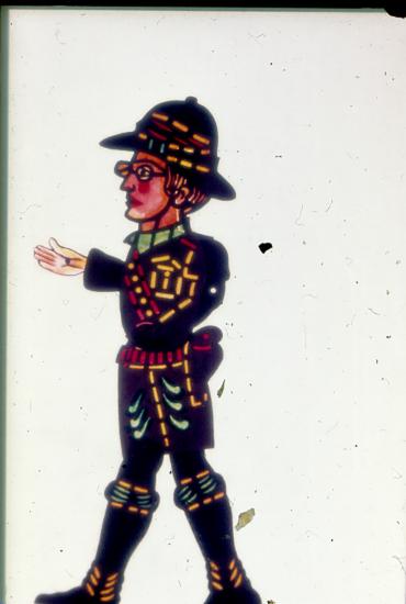 Φιγούρα Θεάτρου Σκιών (Καραγκιόζη) από τη συλλογή του ΛΕΜΜ-Θ.