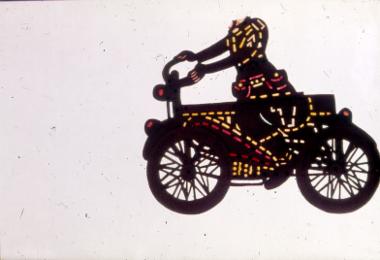 Φιγούρα Θεάτρου Σκιών (Καραγκιόζη) από τη συλλογή του ΛΕΜΜ-Θ.