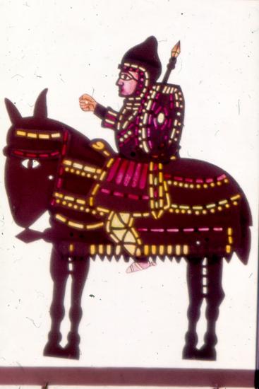 Φιγούρα Θεάτρου Σκιών (Καραγκιόζη) από τη συλλογή του ΛΕΜΜ-Θ.