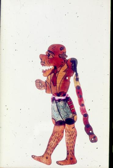 Φιγούρα Θεάτρου Σκιών (Καραγκιόζη) από τη συλλογή του ΛΕΜΜ-Θ.