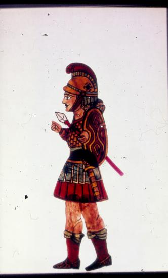Φιγούρα Θεάτρου Σκιών (Καραγκιόζη) από τη συλλογή του ΛΕΜΜ-Θ.