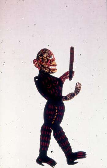 Φιγούρα Θεάτρου Σκιών (Καραγκιόζη) από τη συλλογή του ΛΕΜΜ-Θ.