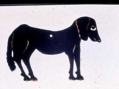 Φιγούρα ζώου για το Θέατρο Σκιών (Καραγκιόζη) από τη συλλογή του ΛΕΜΜ-Θ.