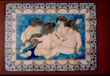 Πήλινα επιτοίχια πλακάκια