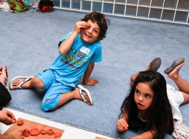 Εργαστήριο πηλοπλαστικής για παιδιά 5-7 ετών, 2008: 