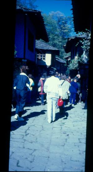 Δρόμος στο Γκάμπροβο της Βουλγαρίας