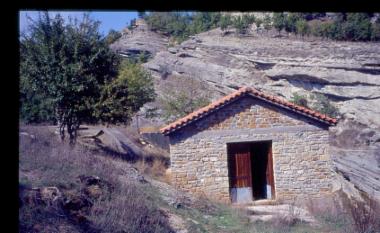 Νερόμυλος αναστηλωμένος στη Χρυσαυγή Κοζάνης