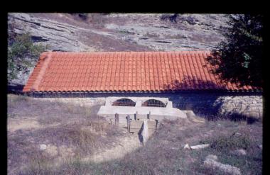 Νερόμυλος αναστηλωμένος στη Χρυσαυγή Κοζάνης