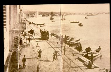 Θεσσαλονίκη, οι γραμμές του τραμ στην παραλία