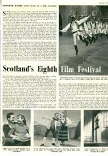 Scotland's Eighth Film Festival