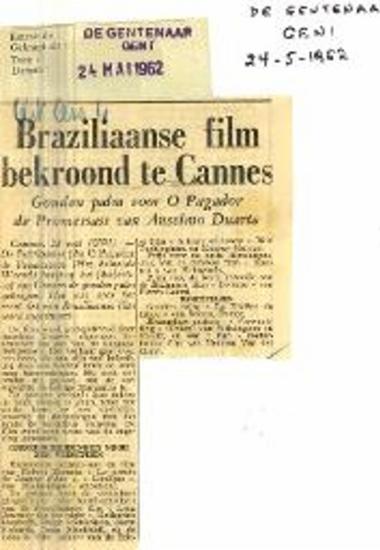 Braziliaanse film bekroond te Cannes