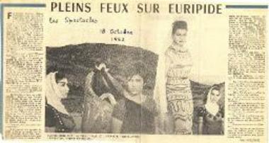 Pleins feux sur Euripide