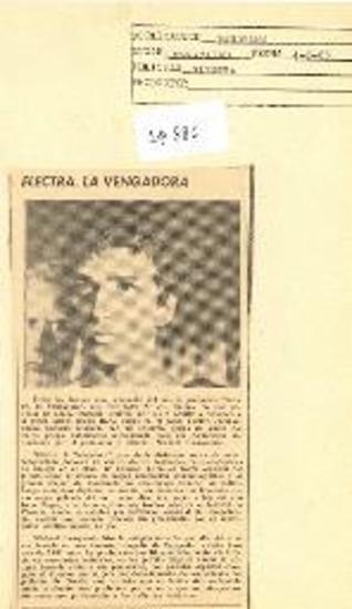 Electra, la vengadora