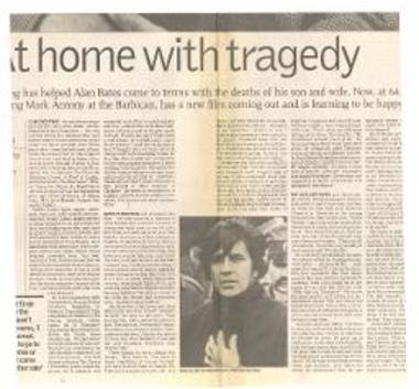 At home with tragedy