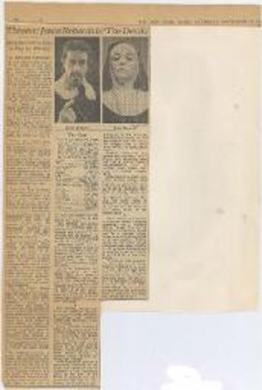 Theater: Jason Robards in The Devils