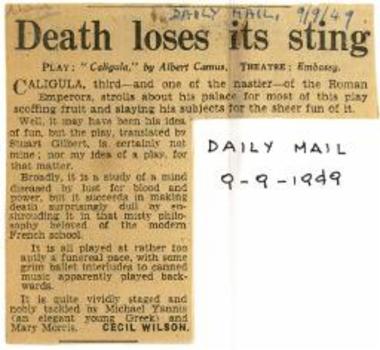 Death loses its sting