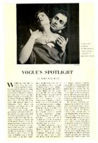 Vogue's spotlight