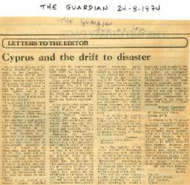 Cyprus and the drift to disaster