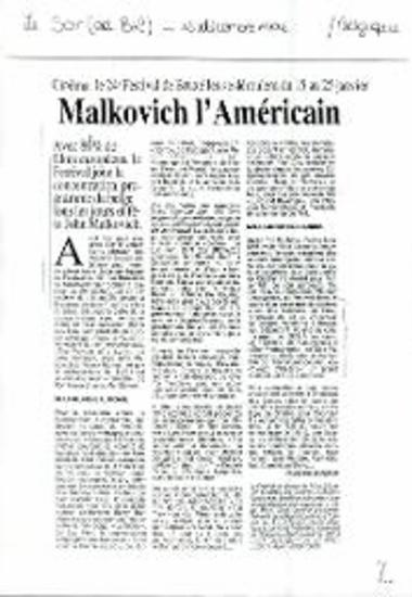 Cinéma: le 24e Festival de Bruxelles se déroulera du 15 au 25 janvier
