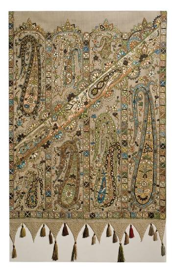 Embroidery, known as Kourtinaki or Keimelion from Trebizond