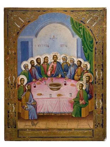 Icon of the Last Supper from Pontus