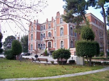 View of Villa Allatini from the northwest