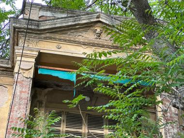 Detail of Villa Lichovnik on Vasilissis Olgas Street 237