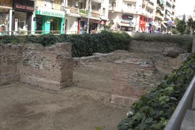 The Arched Hall of the Galerian Complex on Dimitriou Gounari Street