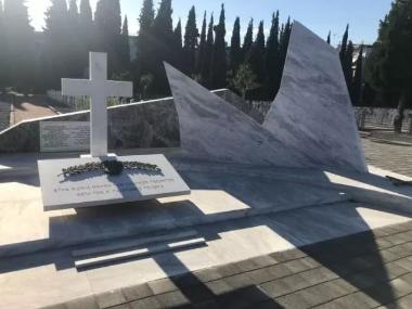 The Monument to the Fallen of World War Ι at the Zeitenlik cemetery in Ambelokipoi, Thessaloniki