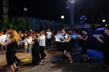 Members of the Hellenic Society of Malta at the Connecting through Culture 2023 event