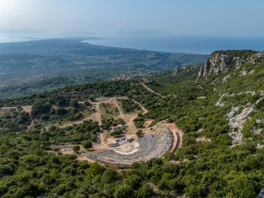 Ancient Theater of Cassope, Panoramic View